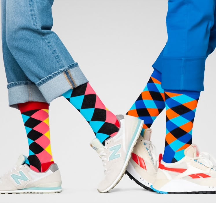 Bunte Socken von supersocks.at