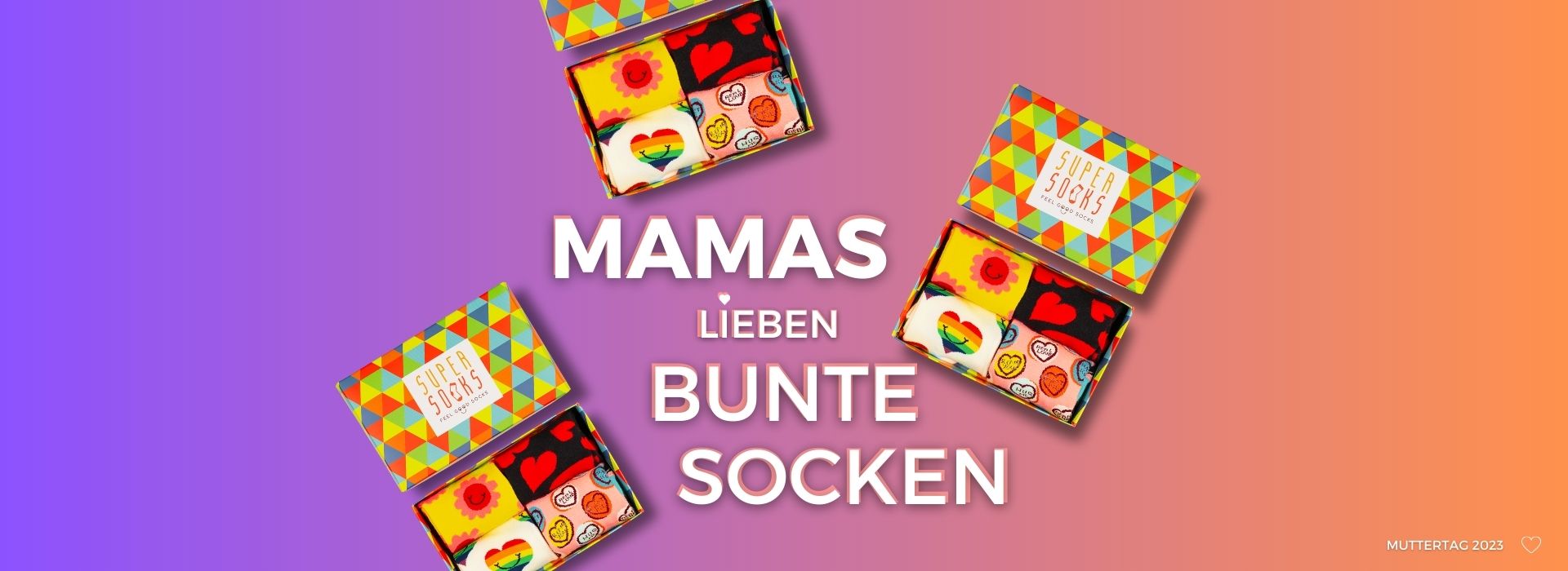 Muttertag Geschenk Socken 2023