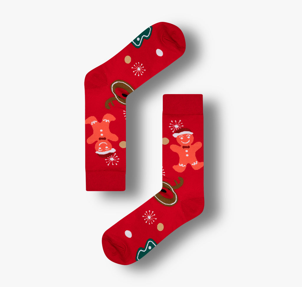 Socken mit Lebkuchen fuer Damen und Herren