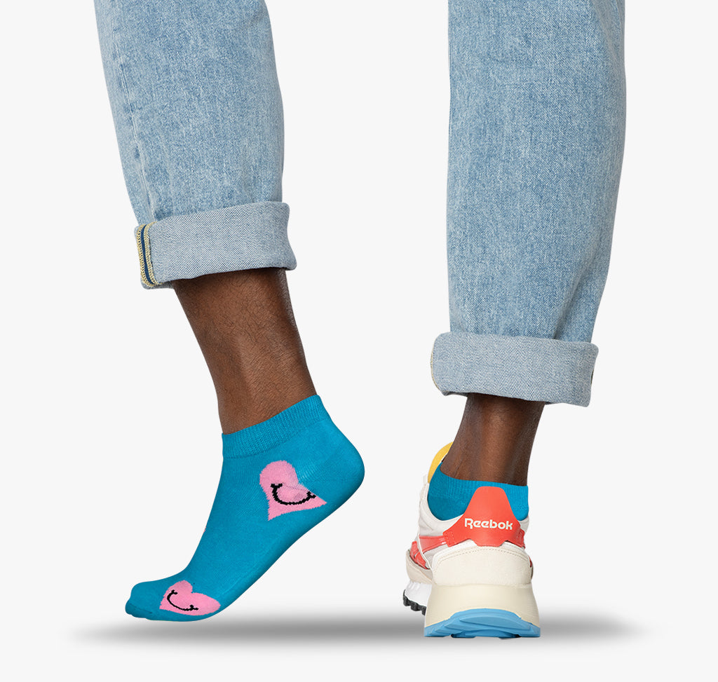 Trendige modische Sneaker Socken fuer Herren