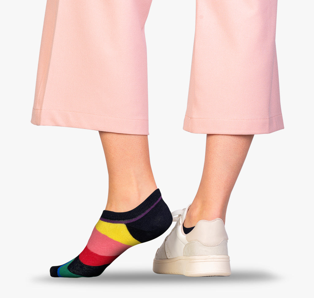 Verueckte lustige kurze Damen Socken Fuesslinge