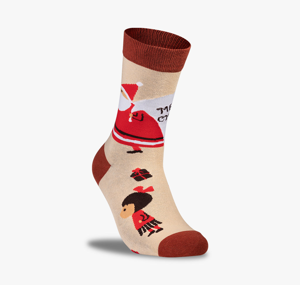 Weihnachtsmann Socken
