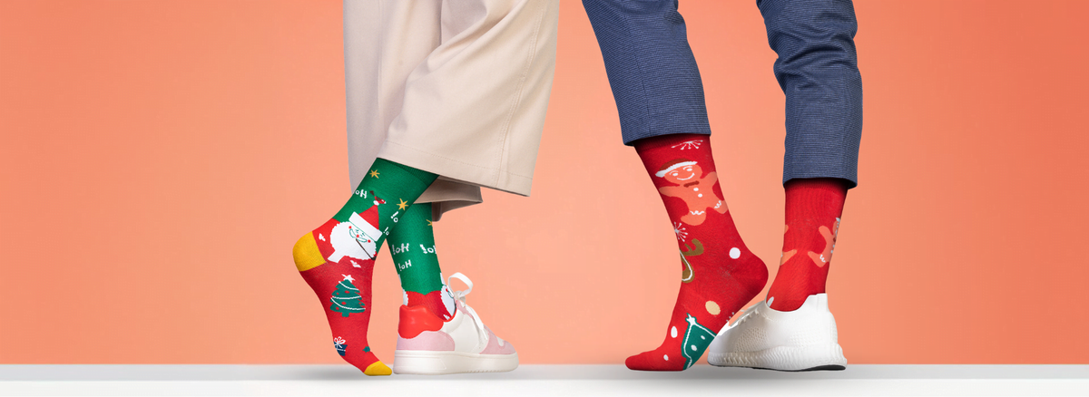 Weihnachtssocken fuer Damen und Herren supersocks.at