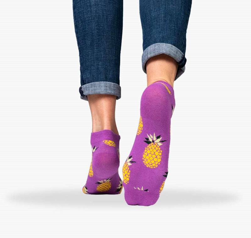 Ananas Sneaker Socken Damen