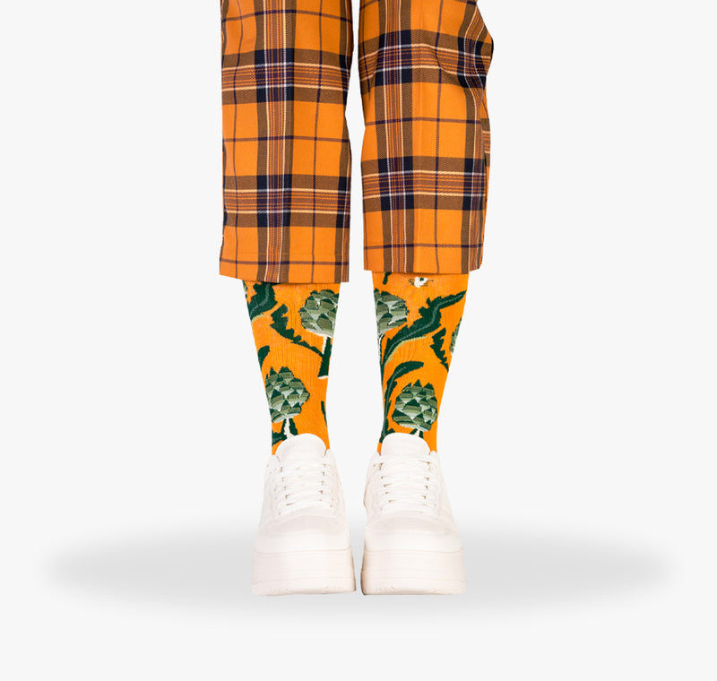 Artischocken Kniestrümpfe Damen von supersocks.at