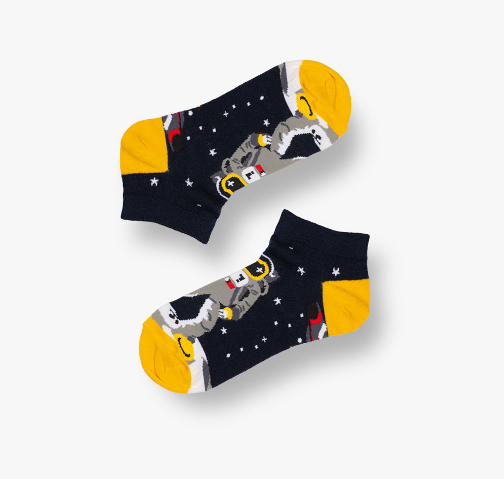Astronauten Sneaker Socken