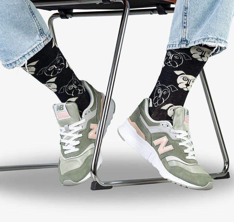 Lustige Hunde Socken für Damen und Frauen