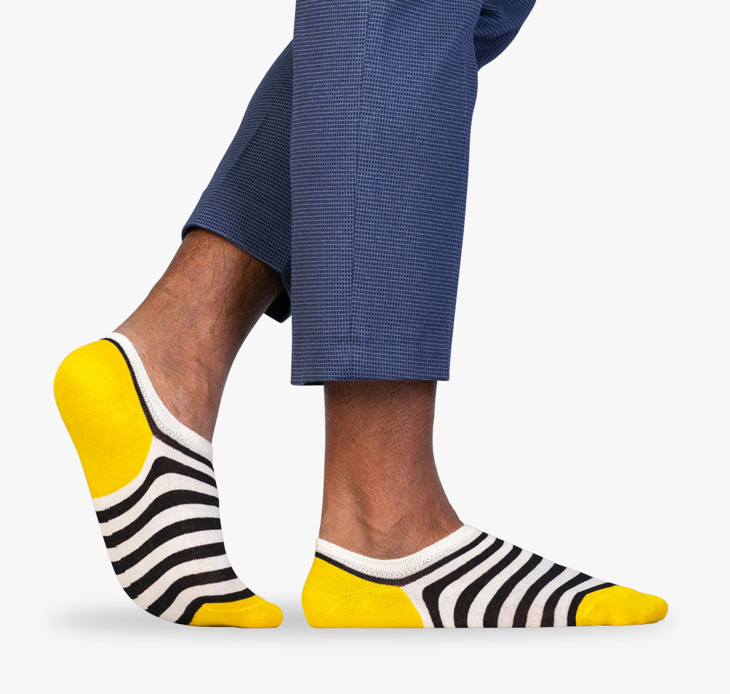 Gelbe Herren Füßlinge