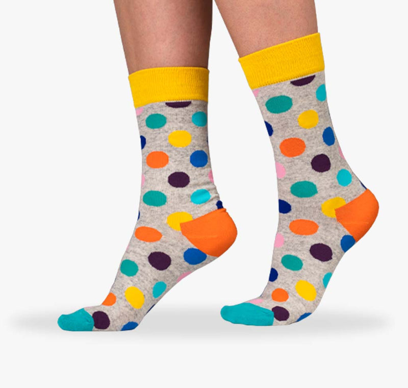 Gepunktete Socken Damen
