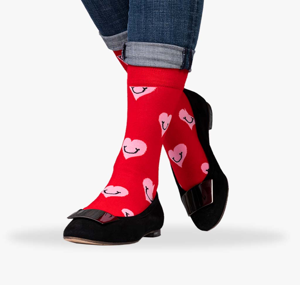 Happy Hearts Socks