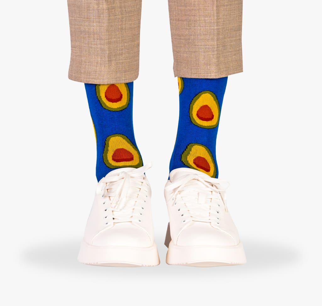 Herren Socken Avocado