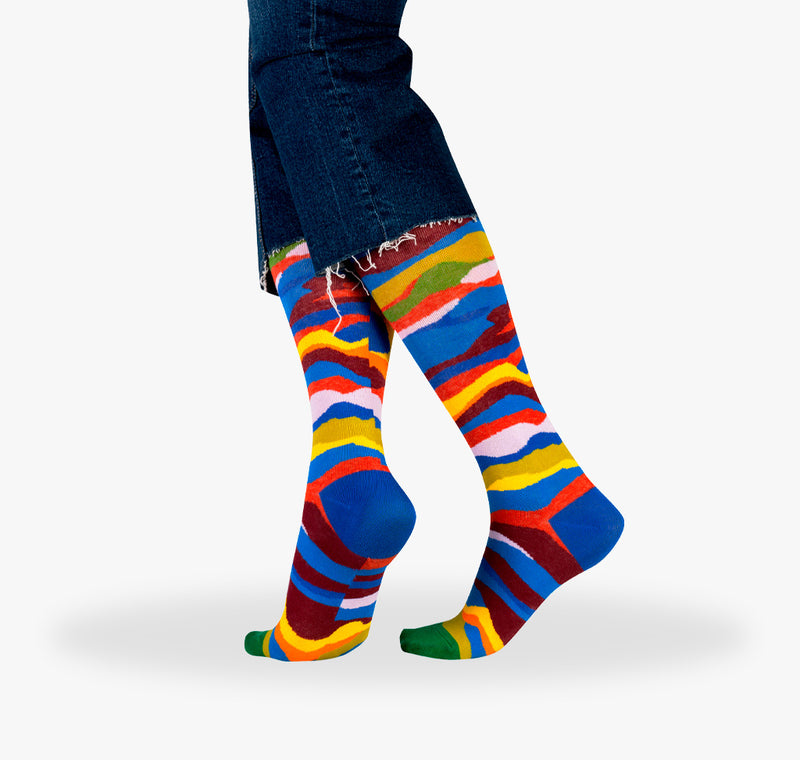 Regenbogen Socken