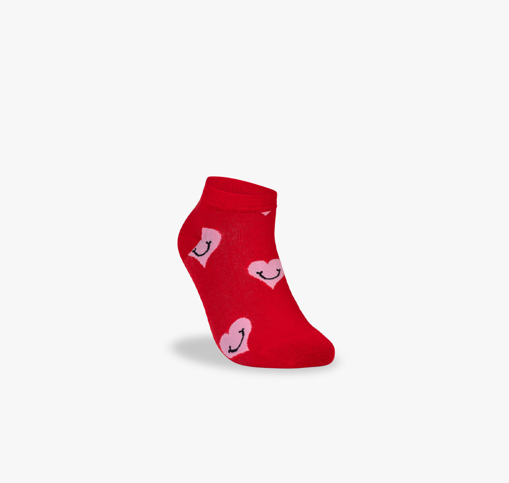 Socken für Sneaker in rot für Damen und Herren
