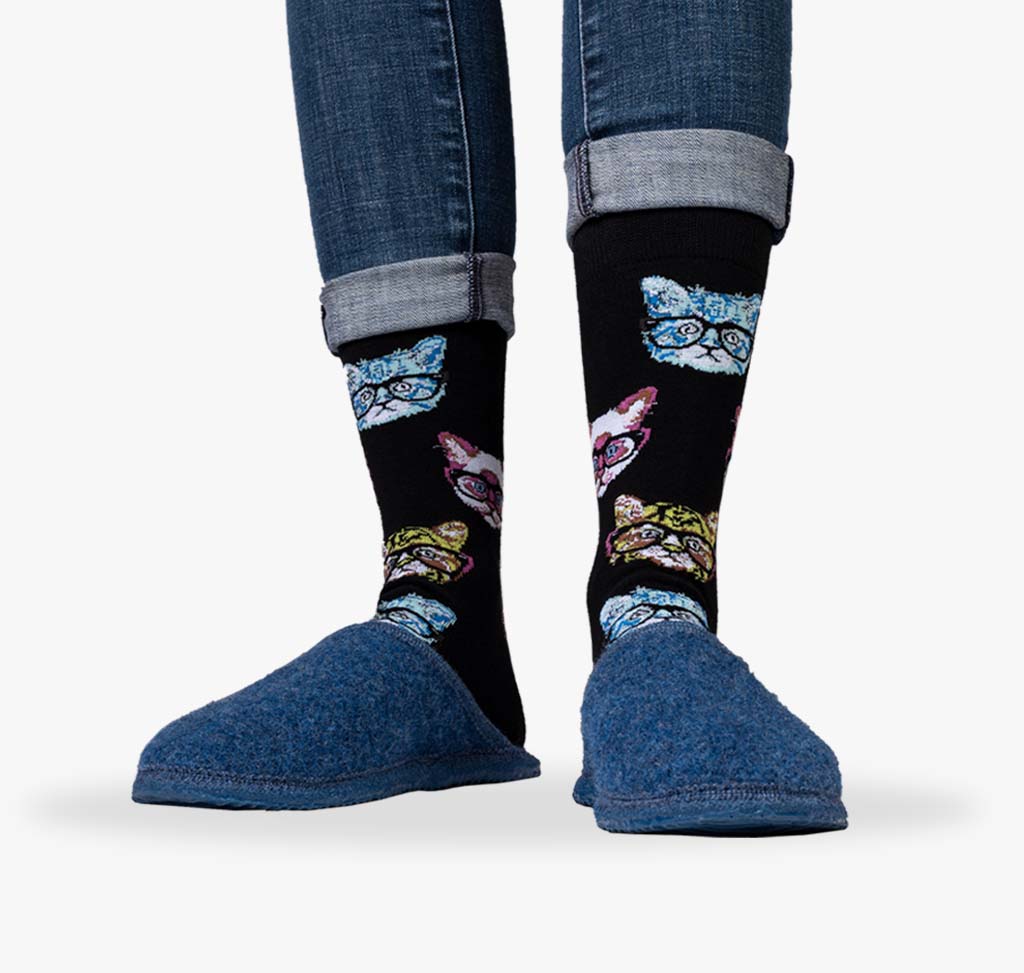 Nerdy Cats Socks
