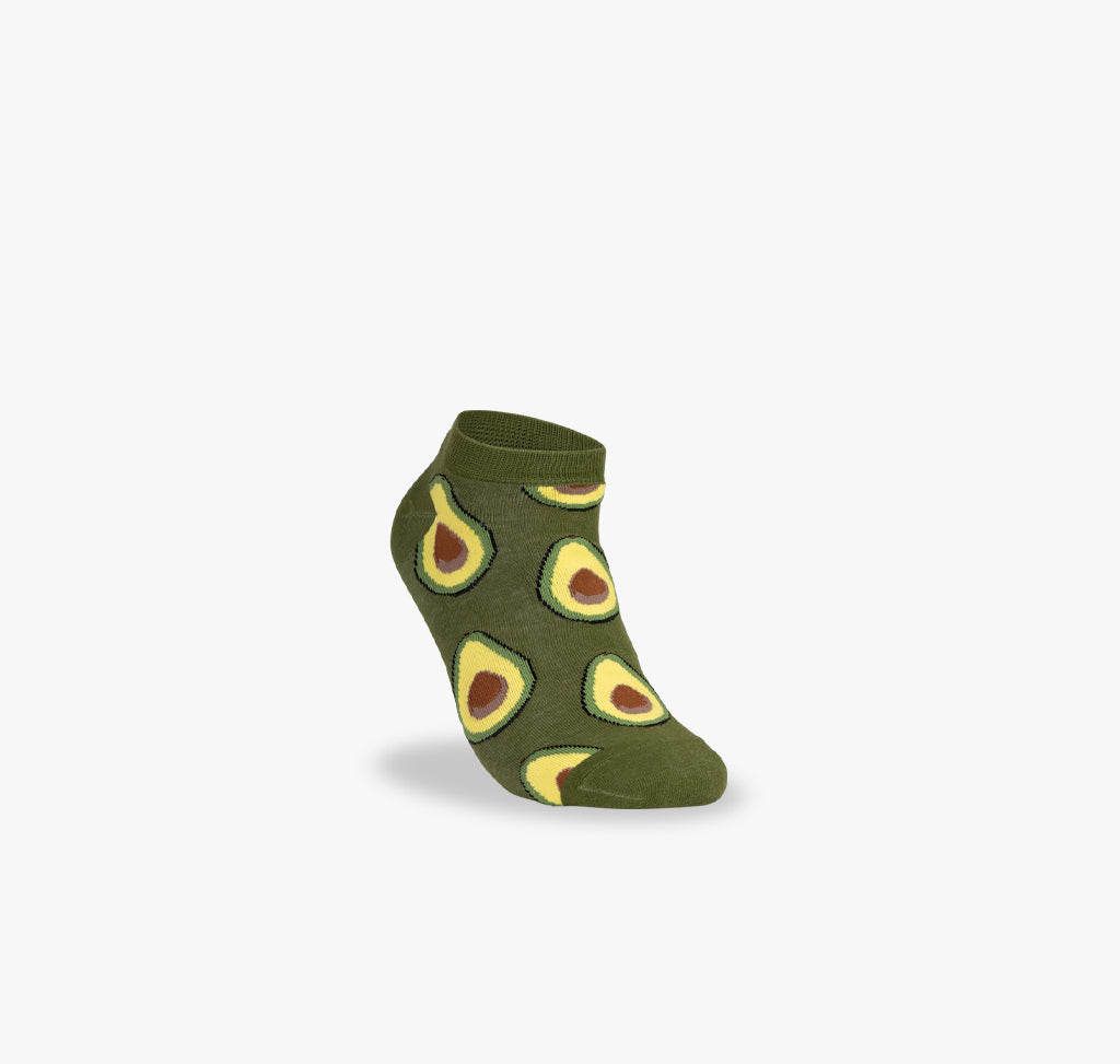 Sneaker Socken mit Avocados