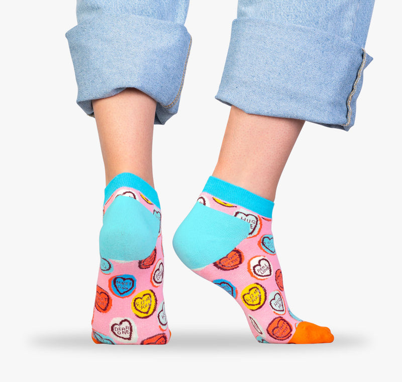 Valentinstasg Geschenk Sneaker Socken