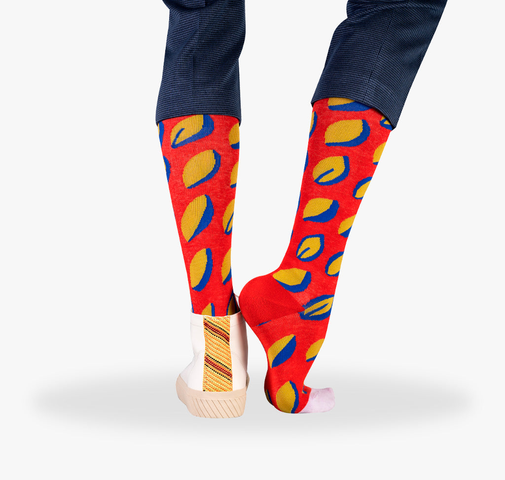 Zitronen Socken Herren