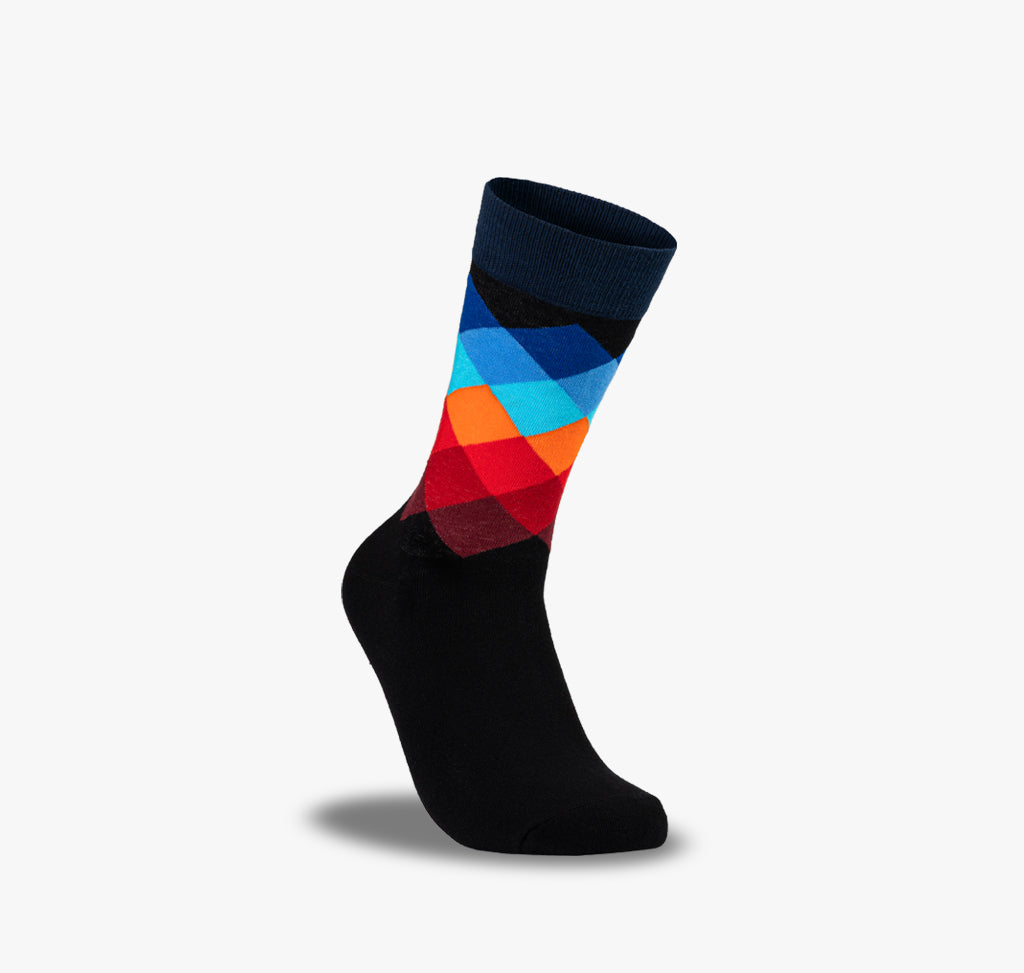 Damen und Herren Socken in bunten Farben 