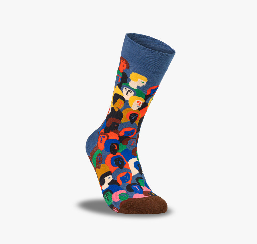 Socken mit Gesicht von supersocks.at